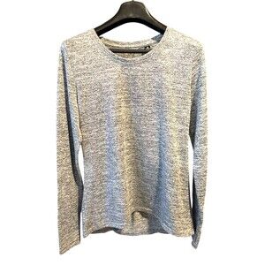 Women’s 90 Degree by Reflex athletic shirt back cut outs XL long sleeve gray